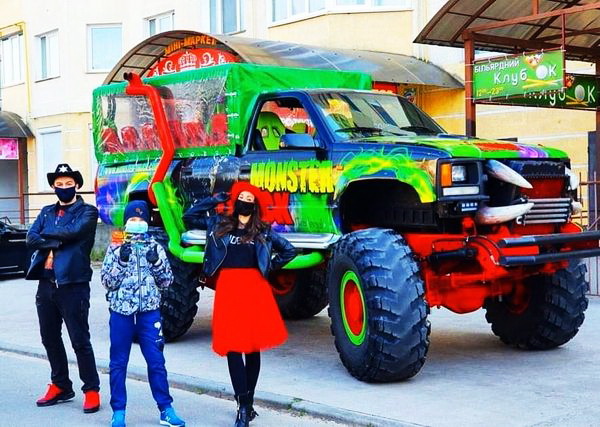 Party Bus Monster truck заказать пати бус киев