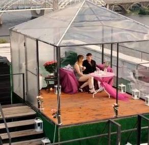 завтрак на крыше ужин на крыше фотосессии свидание на крыше ресторан на крыше березняки киев