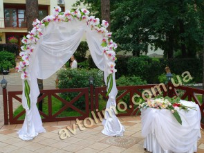 Прокат свадебных арок