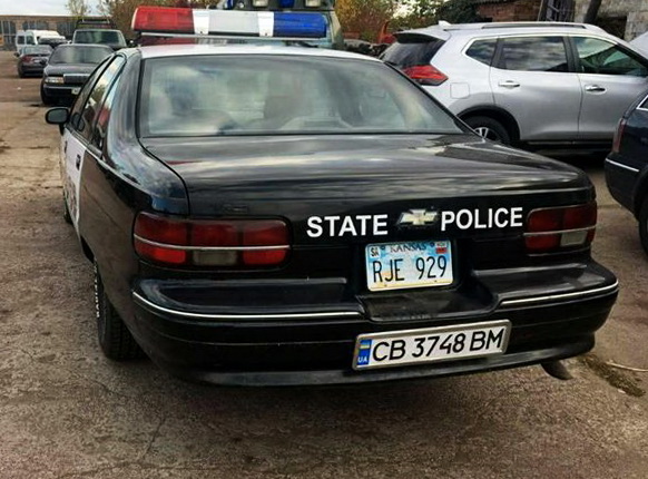 Chevrolet Caprice прокат аренда автомобиля полиции на съемки