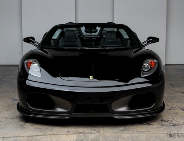 Ferrari F430 Spider черный заказать на прокат феррари в киеве