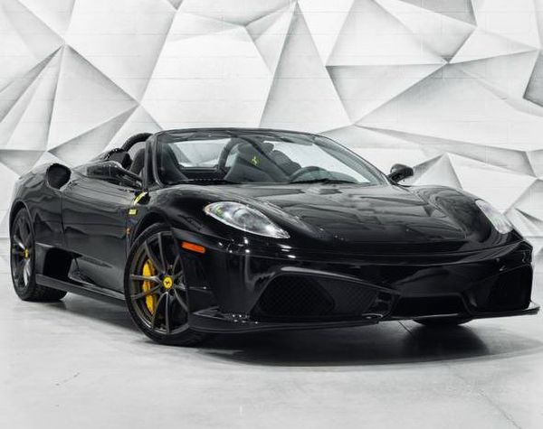Ferrari F430 Spider черный заказать на прокат феррари в киеве