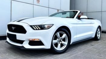 Кабриолет Ford Mustang GT белый арендовать на прокат