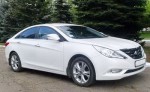 Hyundai Sonata белая NEW прокат авто код 166