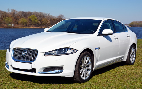 Jaguar XF белый прокат аренда на свадьбу