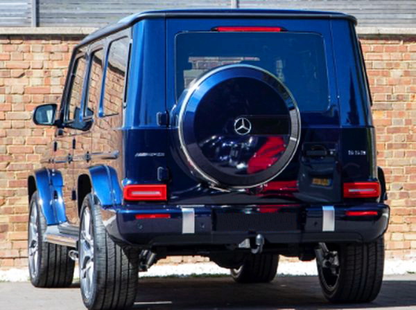 Mercedes Benz AMG G63 синий прокат аренда с водителем