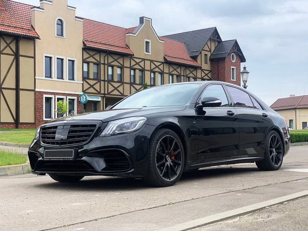 Mercedes-Benz S63 AMG 4MATIC W222 Restyling с водителем без водителя