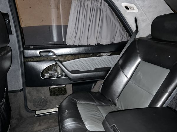 Mercedes W140 S600 черный прокат аренда мерседес кабан на съемки