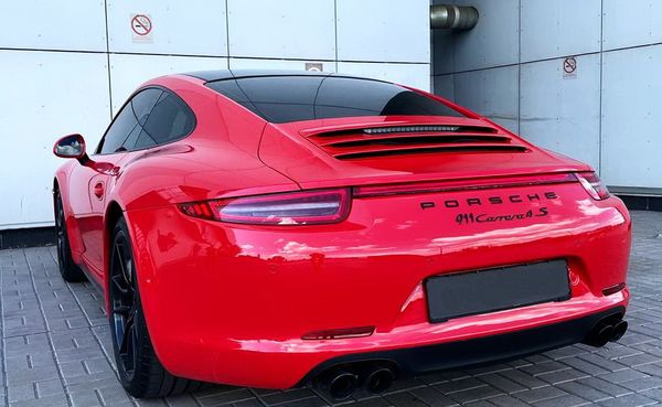  Porsche 911 Carrera 4S красный прокат аренда спорткара