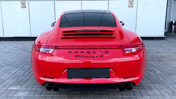  Porsche 911 Carrera 4S красный прокат аренда спорткара