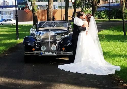 Mercedes Borman 540 ретро автомобиль аренда на свадьбу
