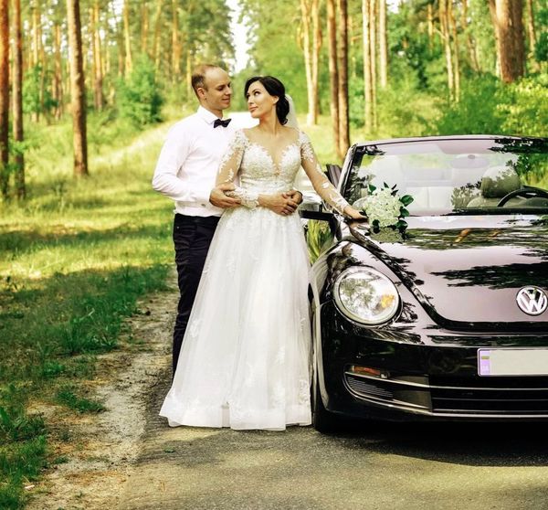 Кабриолет Volkswagen Beetle черный прокат аренда
