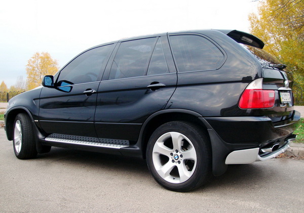 BMW X5 черный внедорожник джип