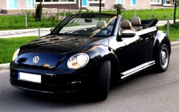 Кабриолет Volkswagen Beetle черный жук прокат аренда