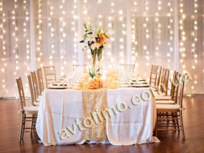 Украшние свадбных столов гостей на свадьбу, украшение свадебных столов цветами свечами
