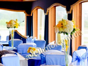 Украшние свадбных столов гостей на свадьбу, украшение свадебных столов цветами свечами