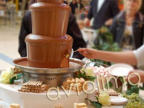 Шоколадный фонтан на свадьбу киев