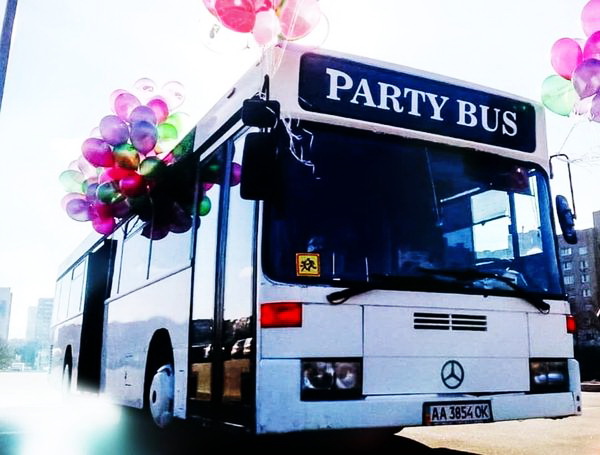Party bus автобус лимузин пати бас дискотека на колесах пати бус