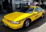 Прокат Chevrolet Caprice автомобиль желтое такси на съемки в Киеве код 115