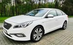Hyundai Sonata белая 2015 аренда Киев цена код 233