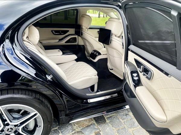 Mercedes Benz W223 S560 AMG vip прокат аренда мерседес вип класса с водителем в Киеве