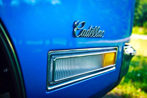Cadillac eldorado голубой кабриолет аренда