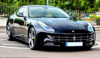 Ferrari-ff черная прокат аренда спорткара ферари