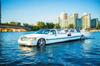 Аренда Aqua-Limousine аква лимузин на свадьбу девичник день рождения