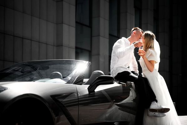 Chevrolet Corvette Targa серый аренда прокат кабриолет киев