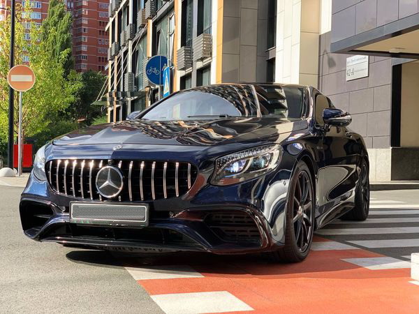 Mercedes-Benz S560 AMG Coupe прокат аренда с водителем без водителя на свадьбу съемки