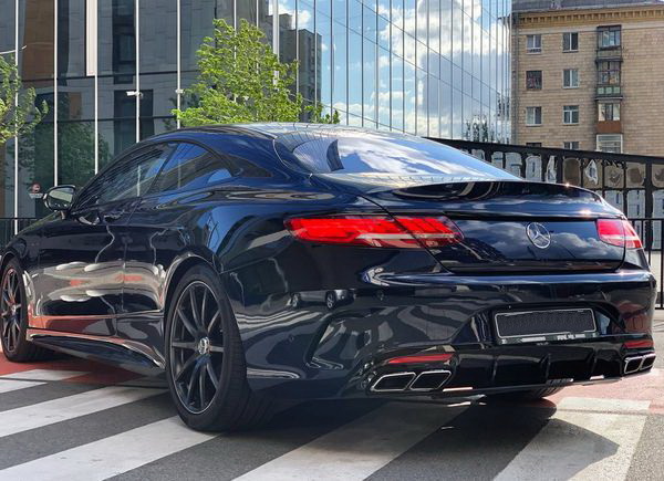 Mercedes-Benz S560 AMG Coupe прокат аренда с водителем без водителя на свадьбу съемки