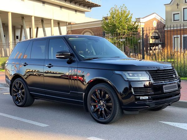 Range Rover Autobiography 5.0 Supercharger черный аренда с водителем без водителя