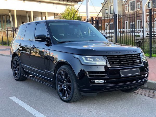 Range Rover Autobiography 5.0 Supercharger черный аренда с водителем без водителя