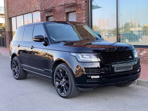 Range Rover Autobiography 5.0 Supercharger черный аренда с водителем без водителя