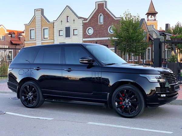 Range Rover Autobiography 5.0 Supercharger черный аренда с водителем без водителя