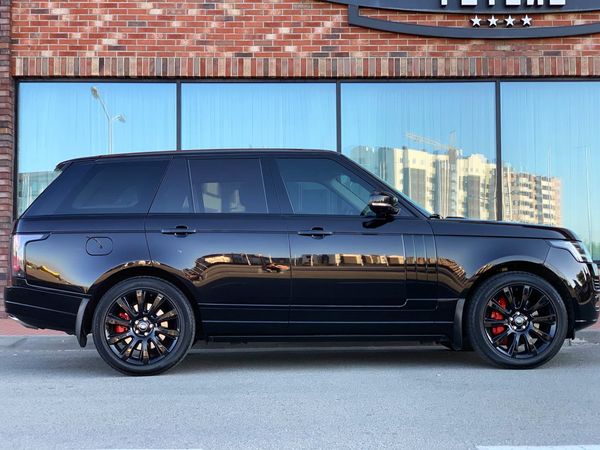 Range Rover Autobiography 5.0 Supercharger черный аренда с водителем без водителя