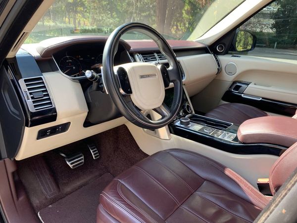 Range Rover Autobiography 5.0 Supercharger черный аренда с водителем без водителя