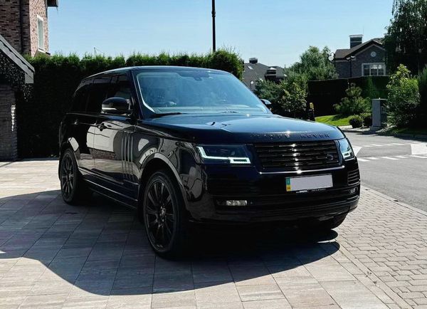 Range Rover Autobiography 5.0 Supercharger черный аренда с водителем без водителя