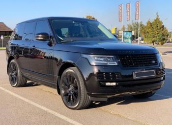 Range Rover Autobiography 5.0 Supercharger черный аренда с водителем без водителя