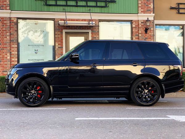 Range Rover Autobiography 5.0 Supercharger черный аренда с водителем без водителя