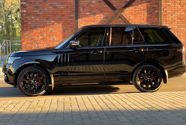 Range Rover Autobiography 5.0 Supercharger черный аренда с водителем без водителя