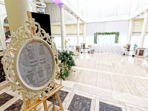 декор украшение свадебного зала на свадьбу в киеве