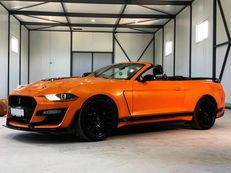 Ford Mustang GT оранжевый кабриолет на свадьбу фотосессию без водителя арендовать