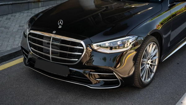 Аренда Mercedes S class w223 S400d 4 matic на свадьбу c водителем