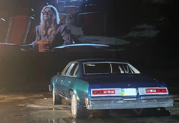 Chevrolet Malibu Classic blue прокат ретро авто