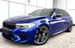 BMW M5 F90 Competition синий прокат спортивных авто без водителя код 193