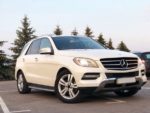 Внедорожник на свадьбу Mercedes Benz ML белый аренда код 119