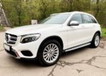 Внедорожник Mercedes Benz GLC 250d белый заказать на свадьбу код 071