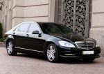 Авто на весілля Mercedes W221 S500L black оренда код 092