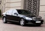 Vip-авто Mercedes W221 S500L black аренда код 092